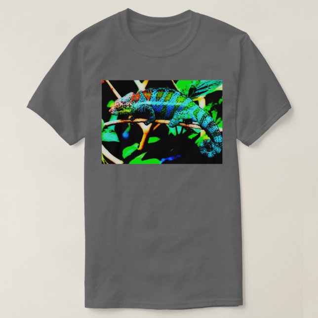 Iguana 2 Triblend T Shirt (Design framsida)