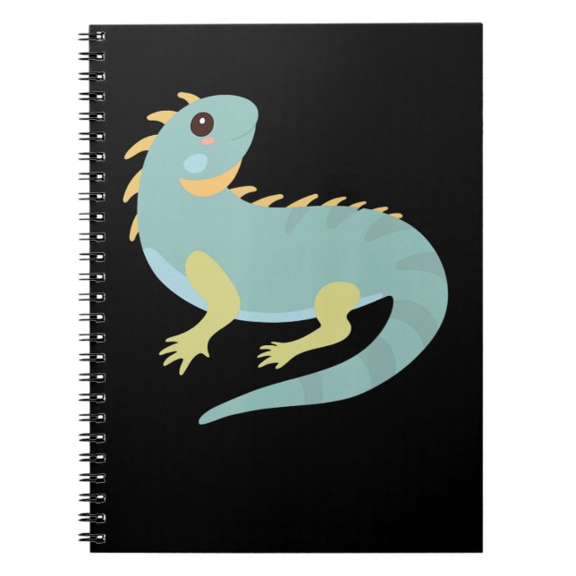 Iguana Animal - Iguana Gift Anteckningsbok (Framsidan)