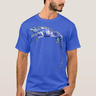 Iguana Azul Blue Iguana T Shirt