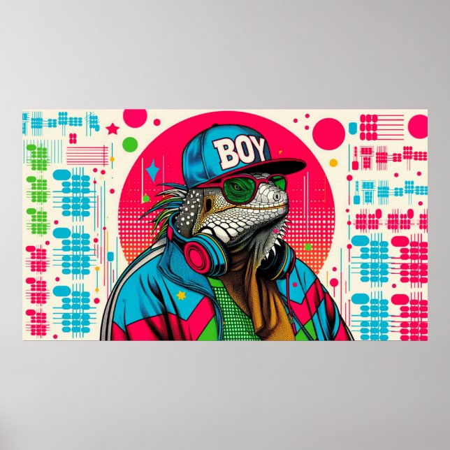 IGUANA B'BOY 9 POSTER (Framsidan)