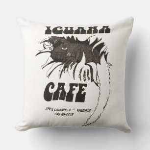 Iguana Cafe Dekorativ kudde