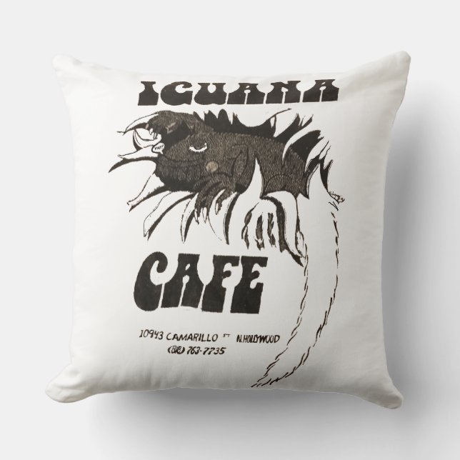 Iguana Cafe Kuddcover Kudde (Framsida)