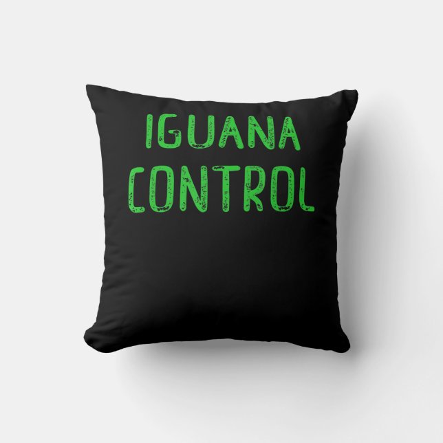 Iguana Control - Älskare Pet Iguana Gift Kudde (Framsida)