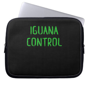 Iguana Control - Älskare Pet Iguana Gift Laptop Fodral