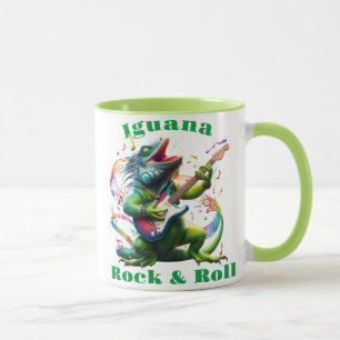 Iguana Dweller Sten & Roll Mugg
