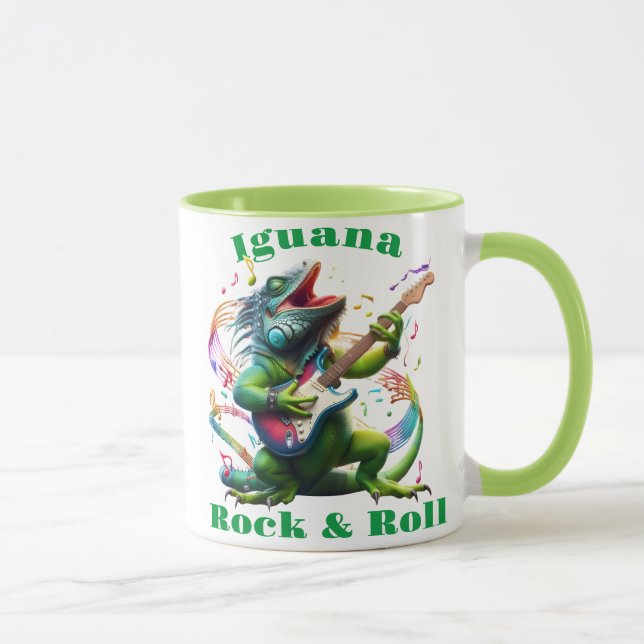 Iguana Dweller Sten & Roll Mugg (Höger)
