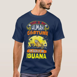 Iguana Halloween Costume Gift T Shirt