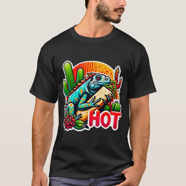 IGUANA HETT 2 T SHIRT (Framsida)