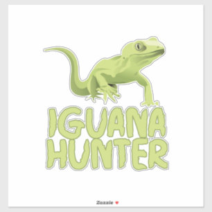 Iguana Hunter Klistermärken