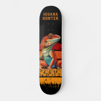 Iguana Hunter - naturens mäktiga styrka Mini Skateboard Bräda 18,5 Cm