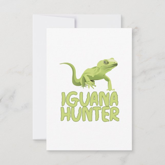 Iguana Hunter Tack Kort (Framsida)