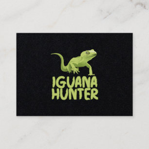 Iguana Hunter Visitkort