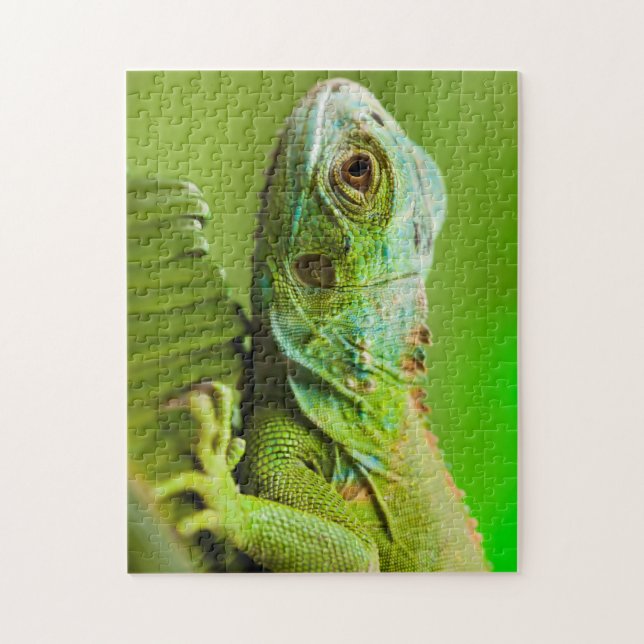 Iguana i Vilden Pussel (Vertikal)