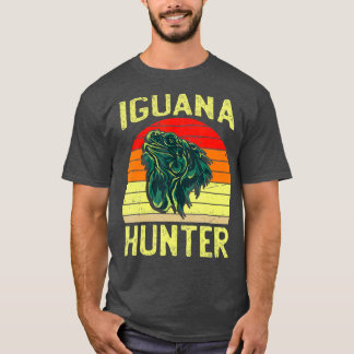 Iguana-jägare för pojkarna Iguanas Iguana Lizard m T Shirt