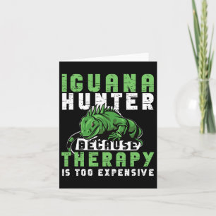 Iguana-jaktdesign för Iguana Hunter Kort