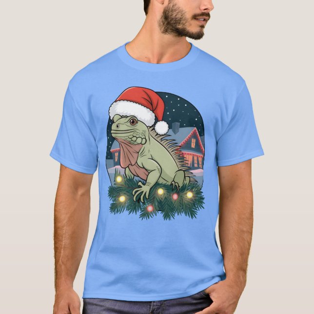Iguana-julpojken T Shirt (Framsida)