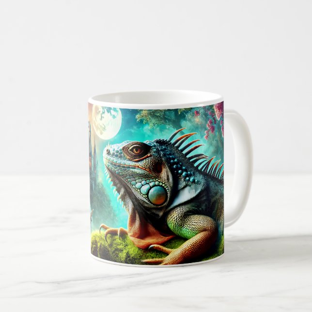 iguana kaffemugg (Framsida höger)