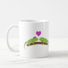 Iguana Kärlek Kaffemugg