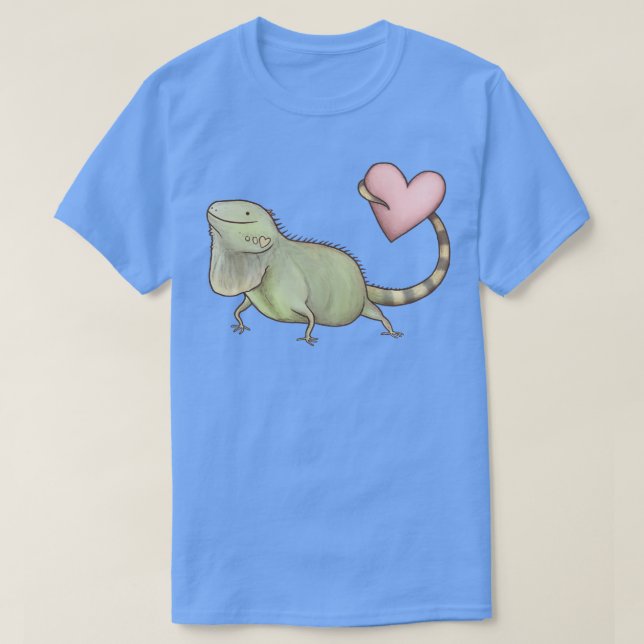 Iguana Kärlek You 1 T Shirt (Design framsida)