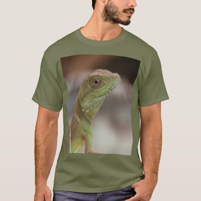 Iguana kiss t shirt (Framsida)