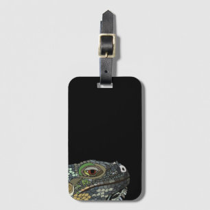 Iguana Lizard Animal Illustration Bagagebricka
