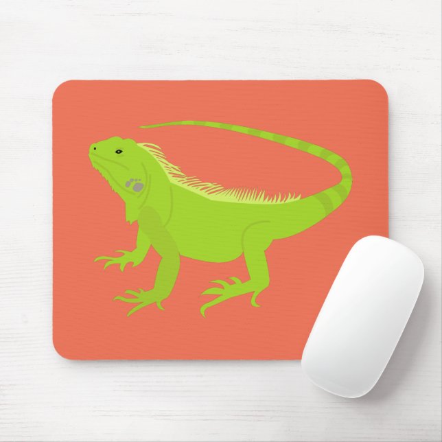 Iguana Lizard Illustration Musmatta (Med mus)
