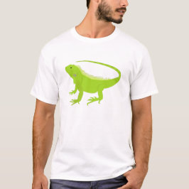 Iguana Lizard Illustration T Shirt