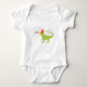 Iguana Lizard Partying Animals med Party T Shirt
