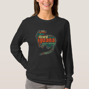 Iguana Lizard Reptile Animal Herpetolog Iguana T Shirt