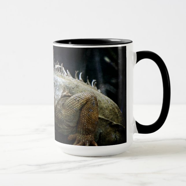 Iguana Lizard Reptile Wildlife Mugg (Höger)