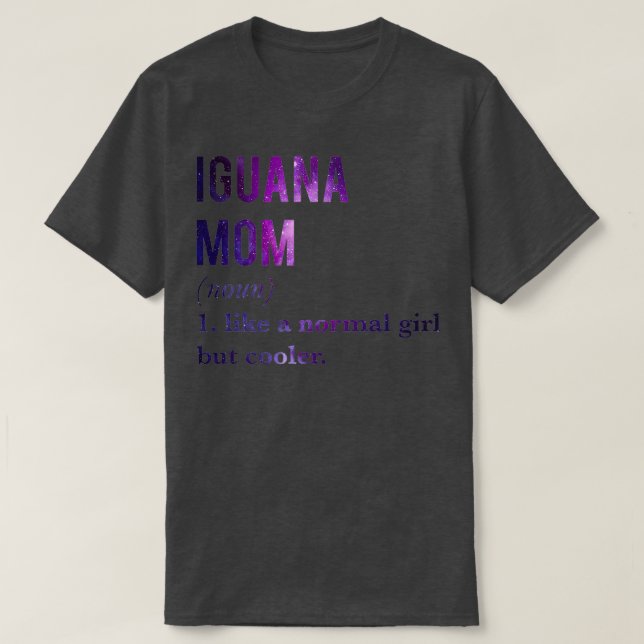 Iguana Mamma 3 T Shirt (Design framsida)