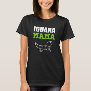 Iguana Mamma Animal Caretaker T Shirt