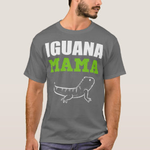 Iguana Mamma Djurskötare T Shirt