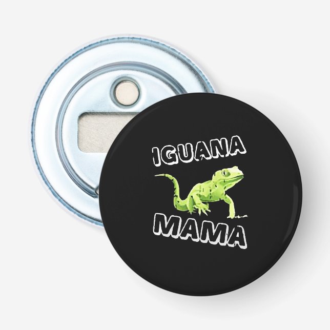 Iguana mamma flasköppnare (Framsidan)