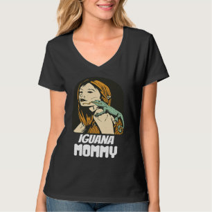 Iguana Mamma Iguana Mamma Iguana Ödla Husdjur Rep T Shirt