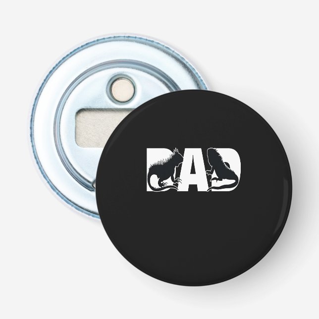 Iguana Pappa Flasköppnare (Framsidan)