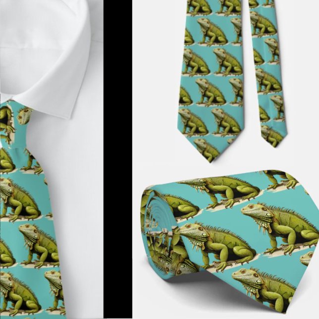 Iguana pappa Necktie Slips (Skapare uppladdad)