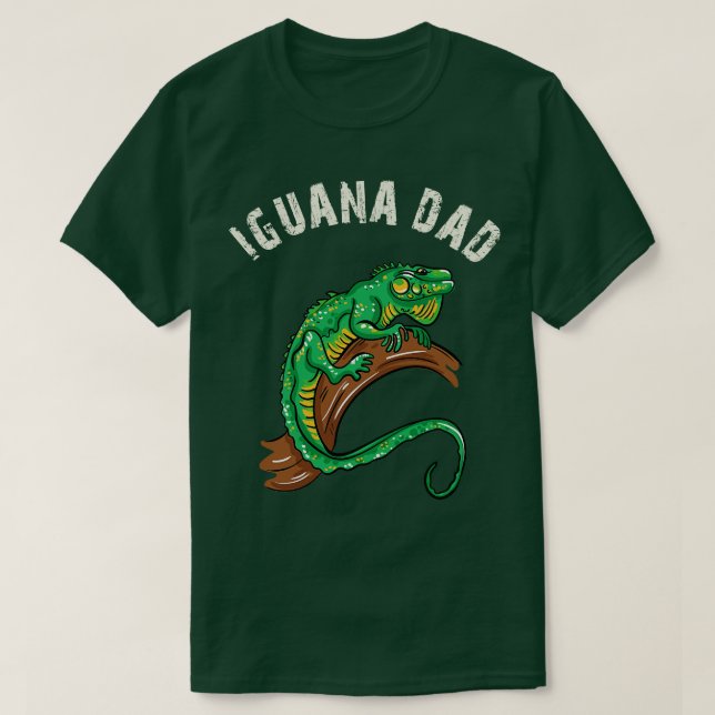 Iguana Pappa T Shirt (Design framsida)