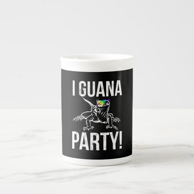 Iguana Party Benporslin Mugg (Framsidan)