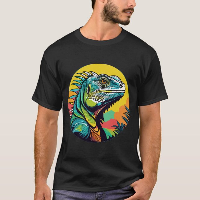 Iguana T Shirt (Framsida)
