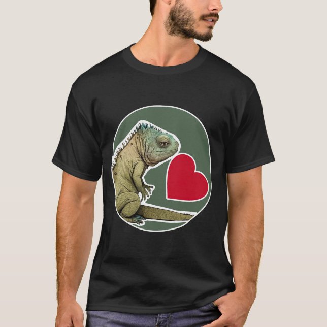 Iguana T-Shirt (Framsida)
