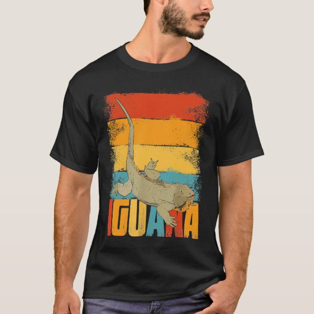 Iguana T- T Shirt (Framsida)