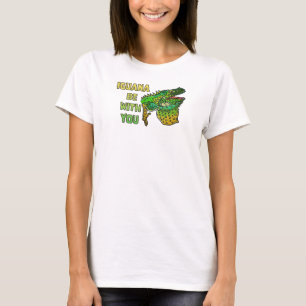 Iguana var med dig t shirt