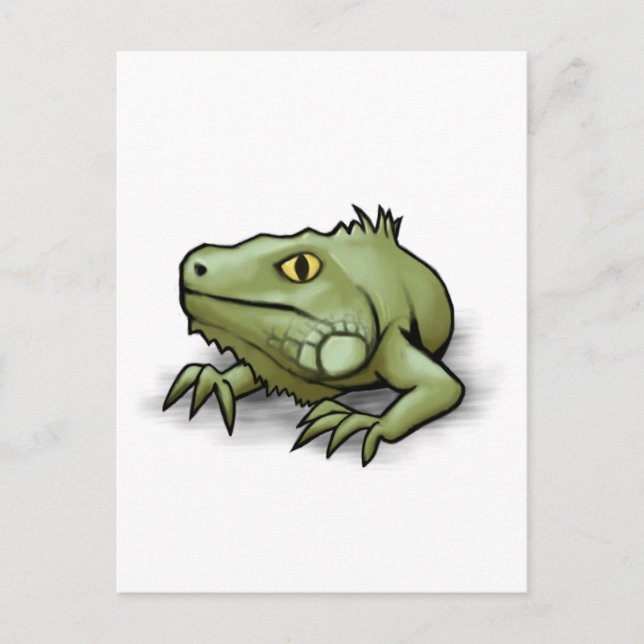 Iguana Vykort (Framsida)