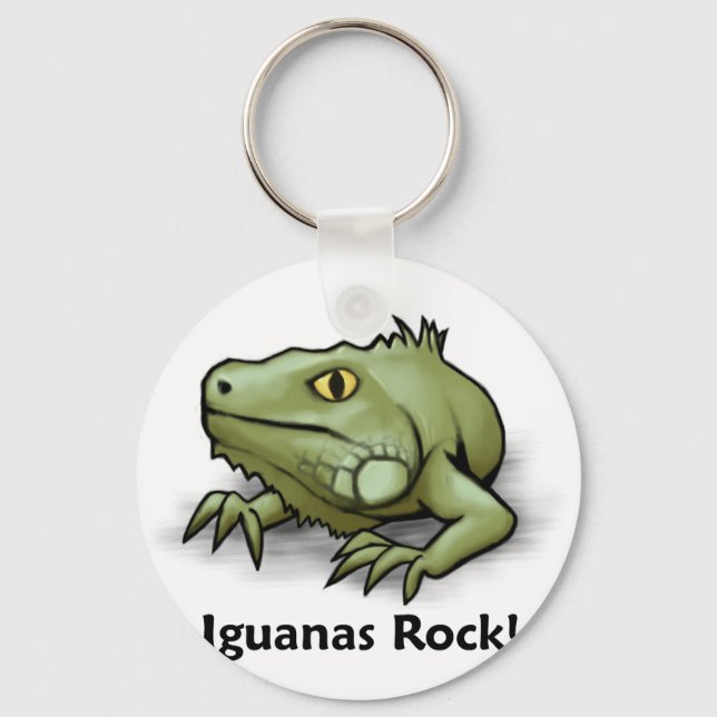 Iguanas Sten! Nyckelring (Framsida)