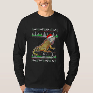 Iguanas Ugly jul Sweater T Shirt