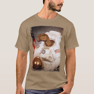Iguanodon Astronaut Space Kostym Måne Rocket Scien T Shirt