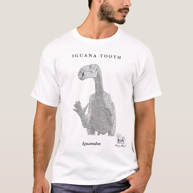 Iguanodon Dinosaurskjorta Gregory Paul Tröja (Framsida)
