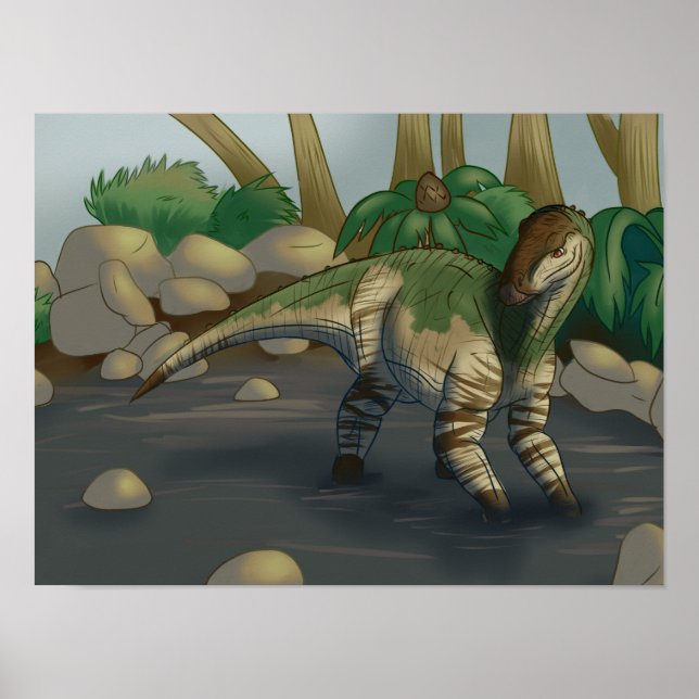 Iguanodon Poster (Framsidan)