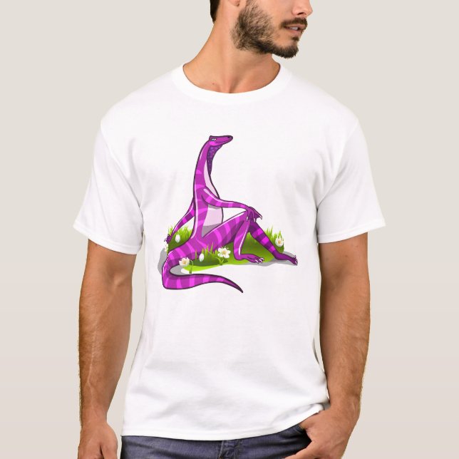 Iguanodon visar hennes naturliga skönhet. t shirt (Framsida)